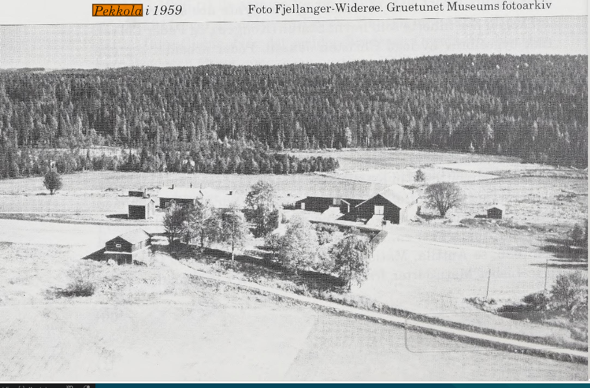 Pekkola i 1959